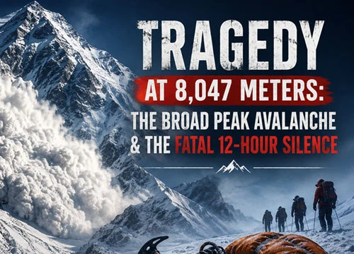Broad Peak Avalanche at 8,047 Meters – The Fatal 12-Hour Silence