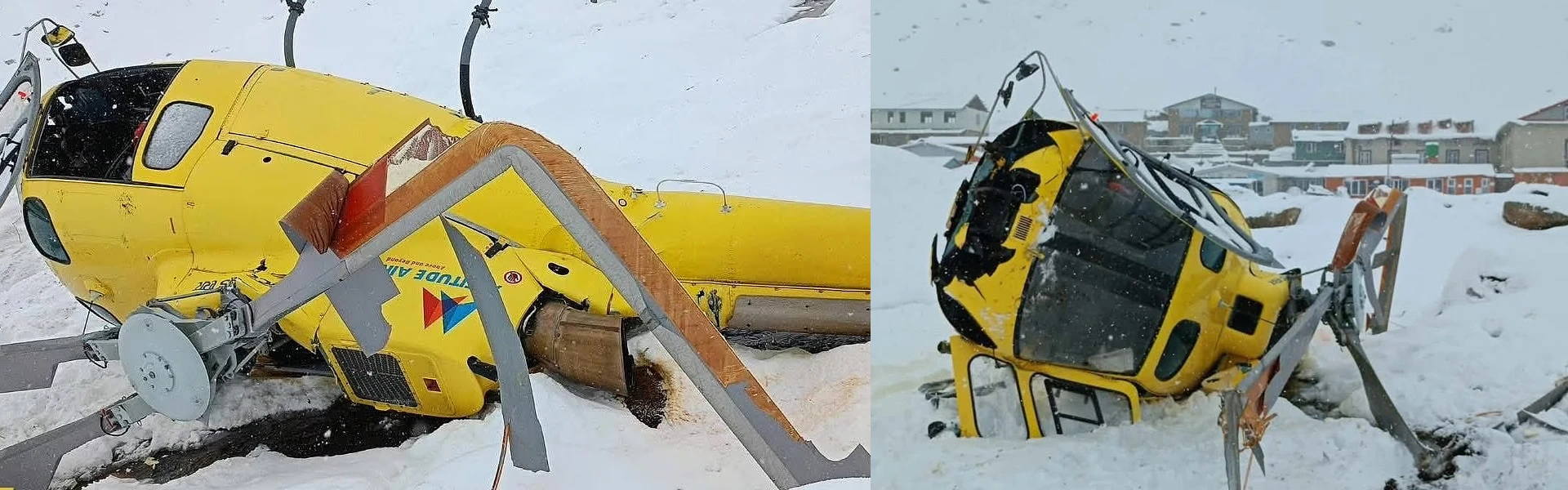 Altitude Air helicopter crash in Lobuche near Everest region