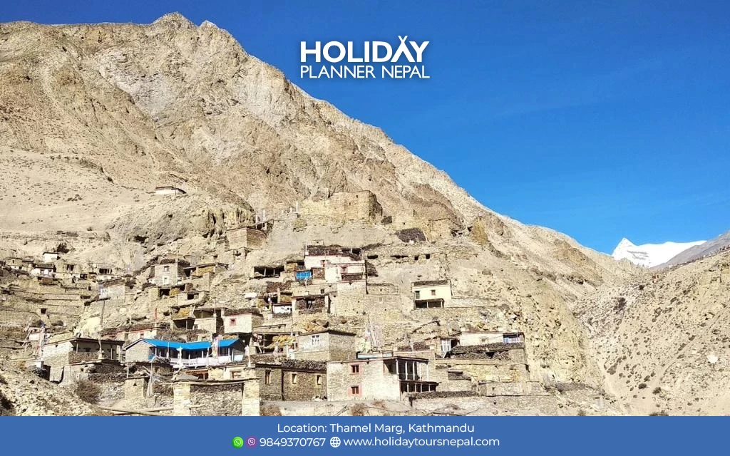 Scenic view during Nar Phu Valley Trekking in Nepal