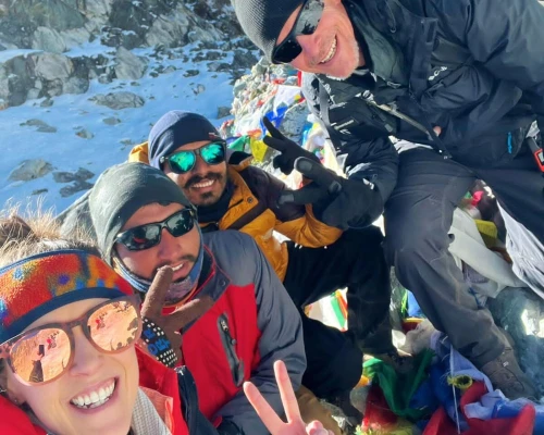 Gokyo ri and our guest