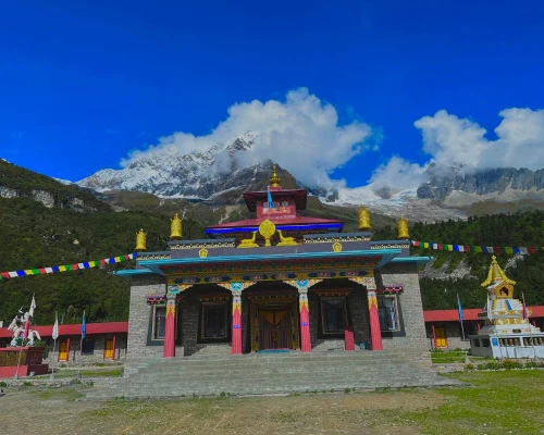 Manaslu monestry