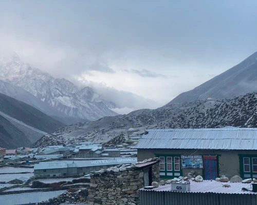 Moring view from hotel