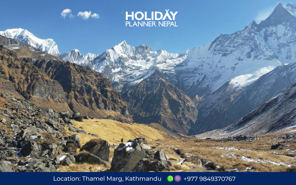 Amazing climate observe during Annapurna base camp trekking