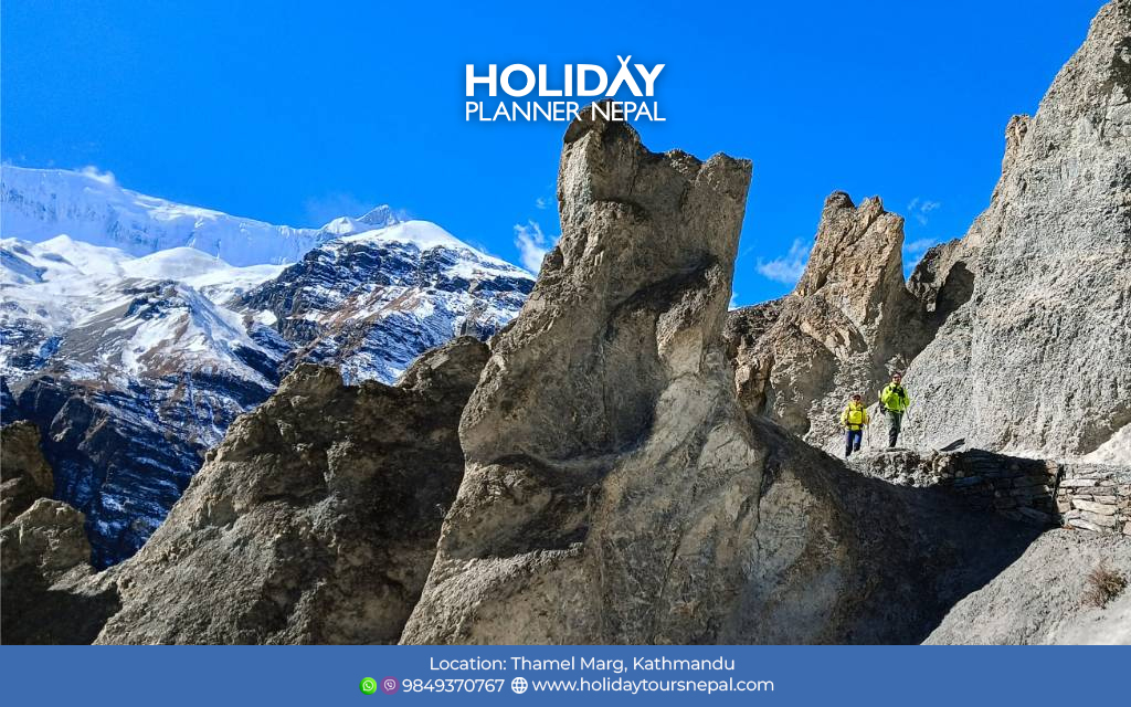 Panoramic view during Annapurna Circuit Trek