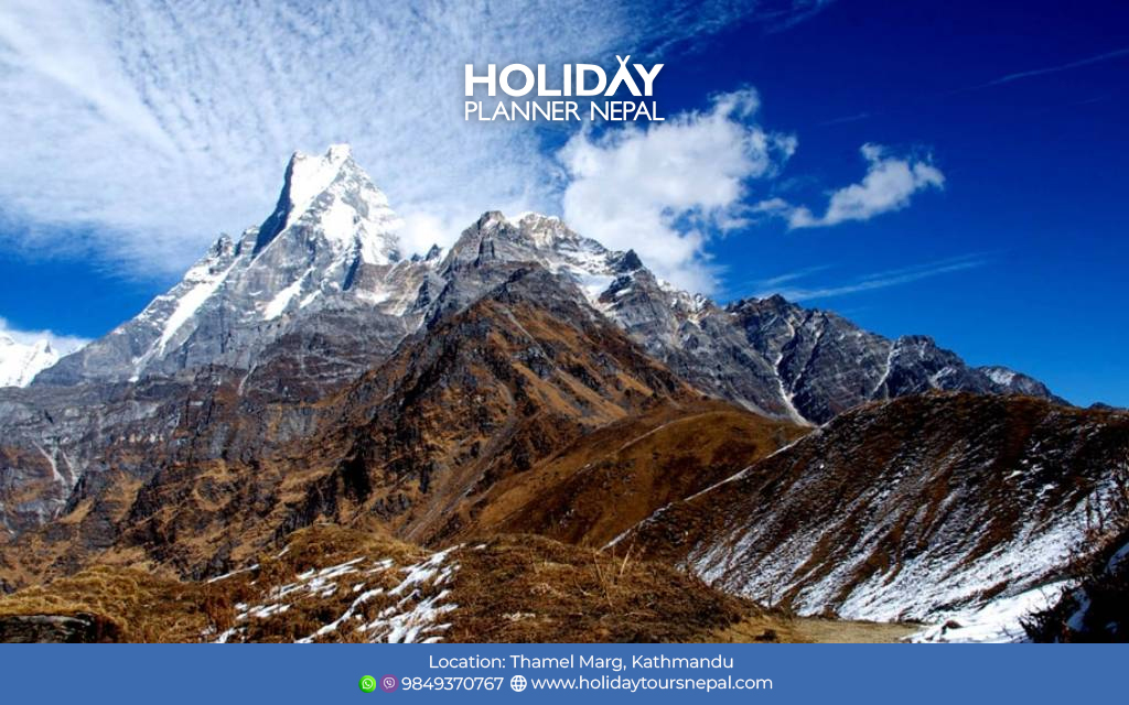 Scenic view during Mardi Himal Base Camp Trekking in Nepal
