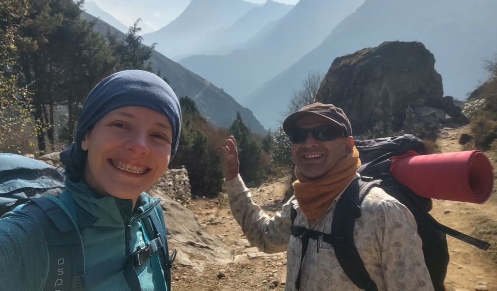 Solo trekking in Everest region