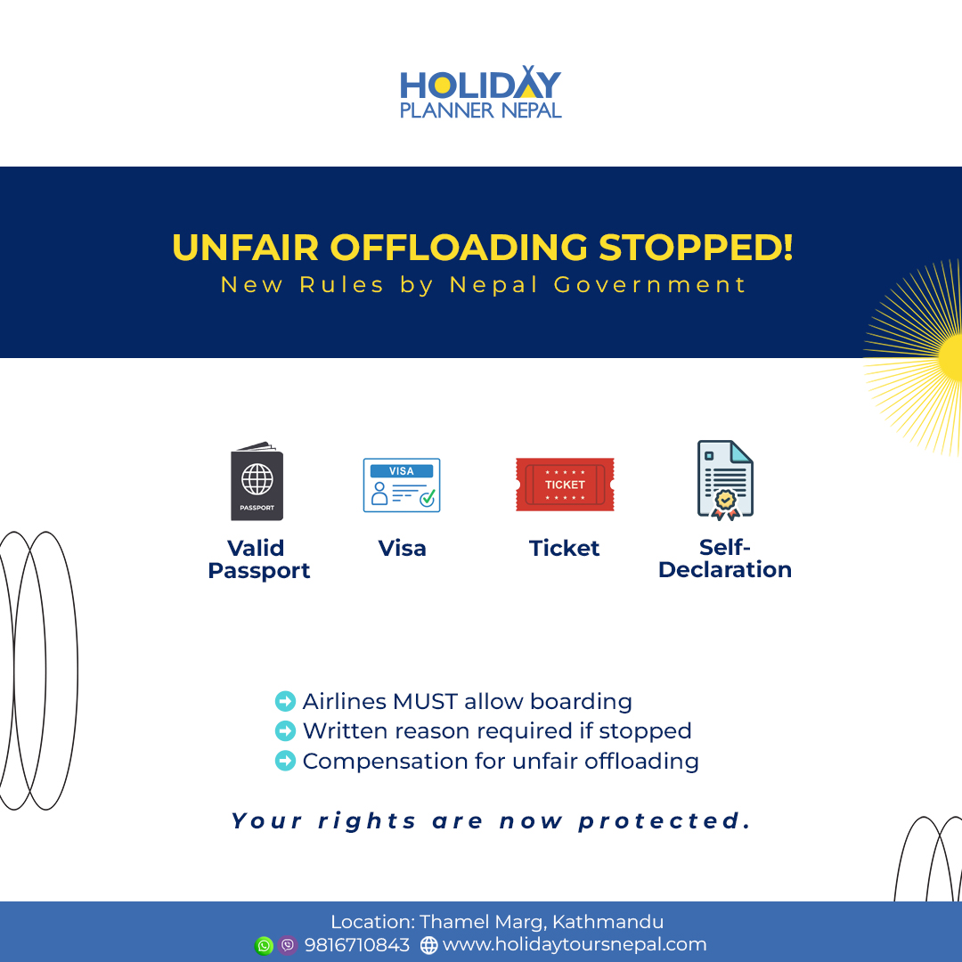 Unfair offloading of passengers stopped by Nepal Government