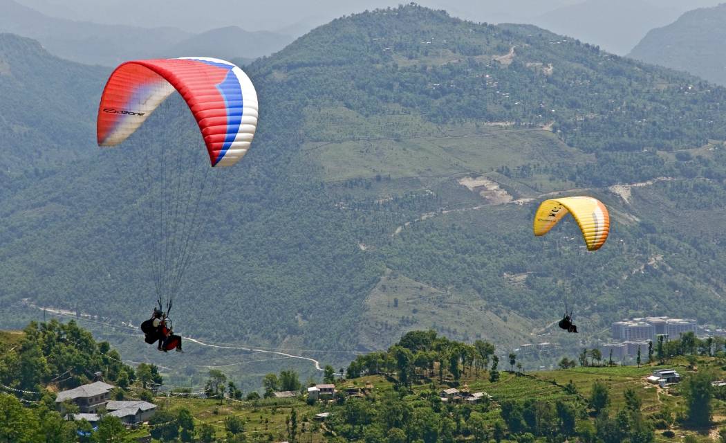 Paragliding in Pokhara