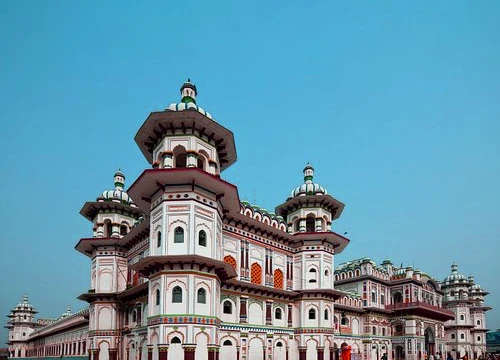 view of Janakpur Janaki Mandir